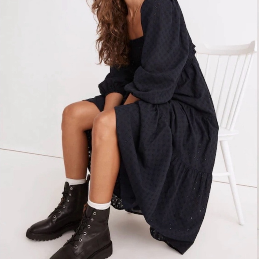 Madewell Lucie Cutout-Back Midi Dress - Picture 14 of 15